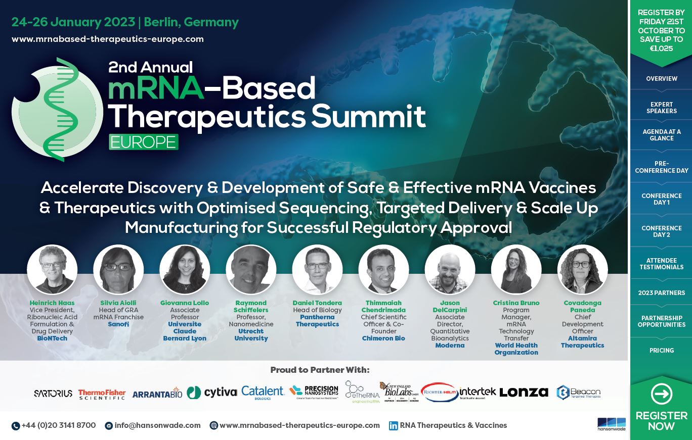 mRNA EU brochure cover full event guide cover