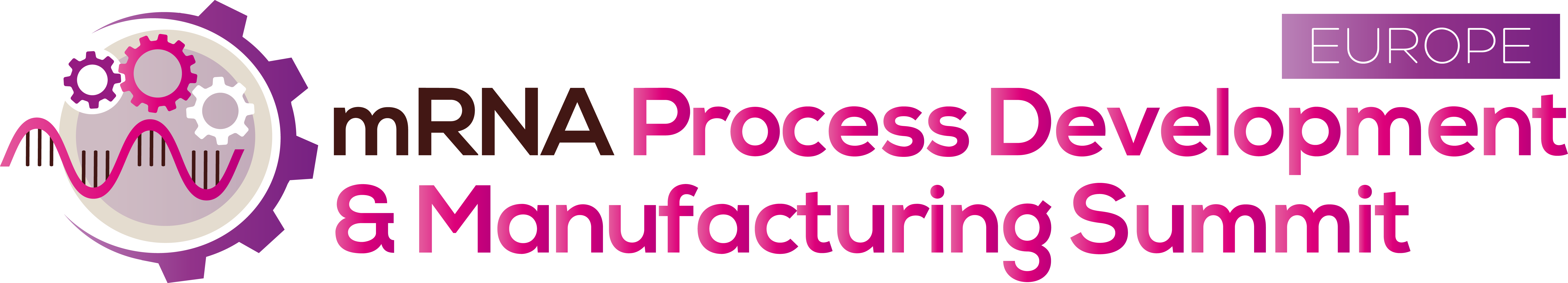 mRNA Process Development & Manufacturing Summit Europe Logo